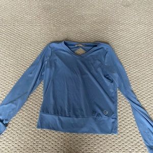blue long sleeve